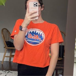 Mets cropped tee